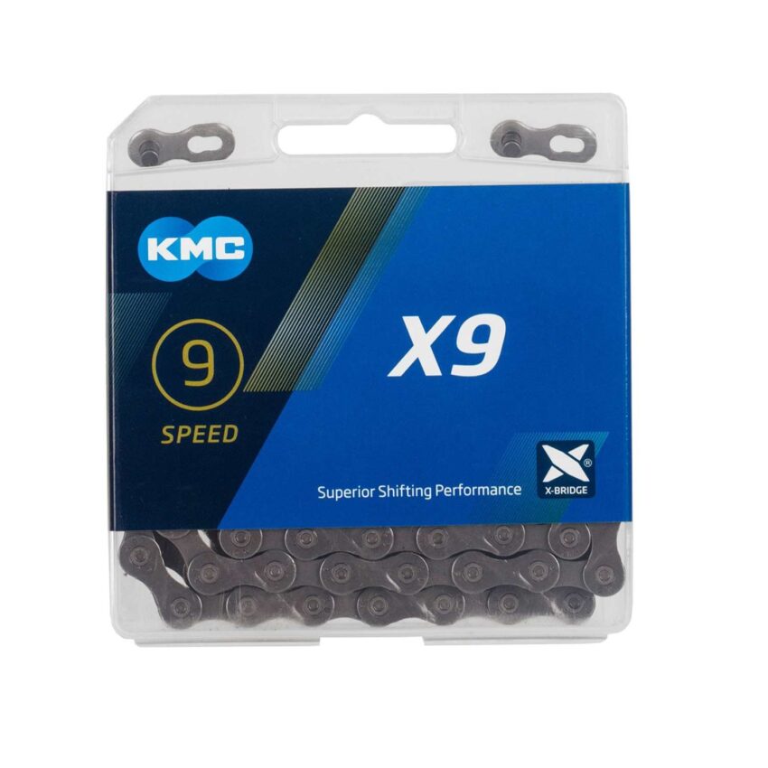 KMC Catena X9 Grigio 9 Velocità 114 maglie