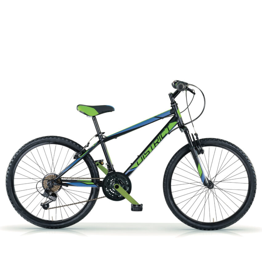 Bicicletta Bimbi MBM District M 24" Mtb 18V.