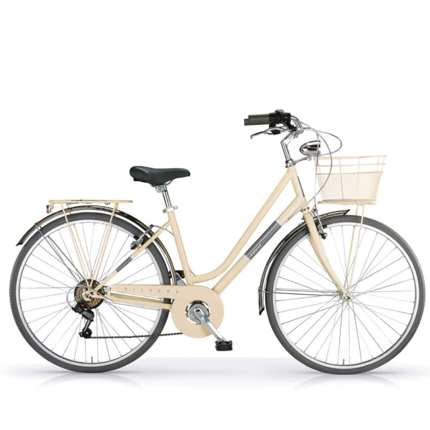 Bicicletta City MBM Silvery W 28" 6V.