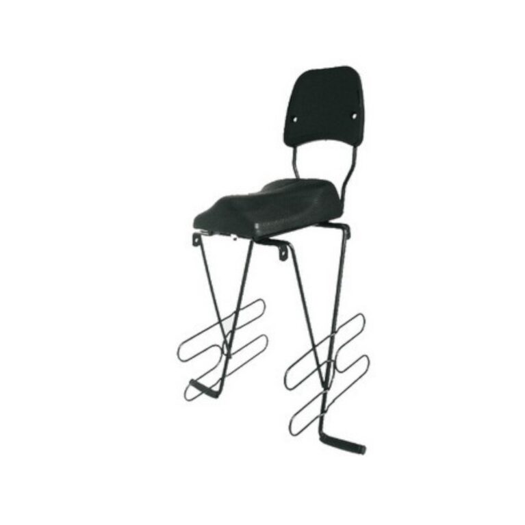 Seggiolino posteriore imbottito nero