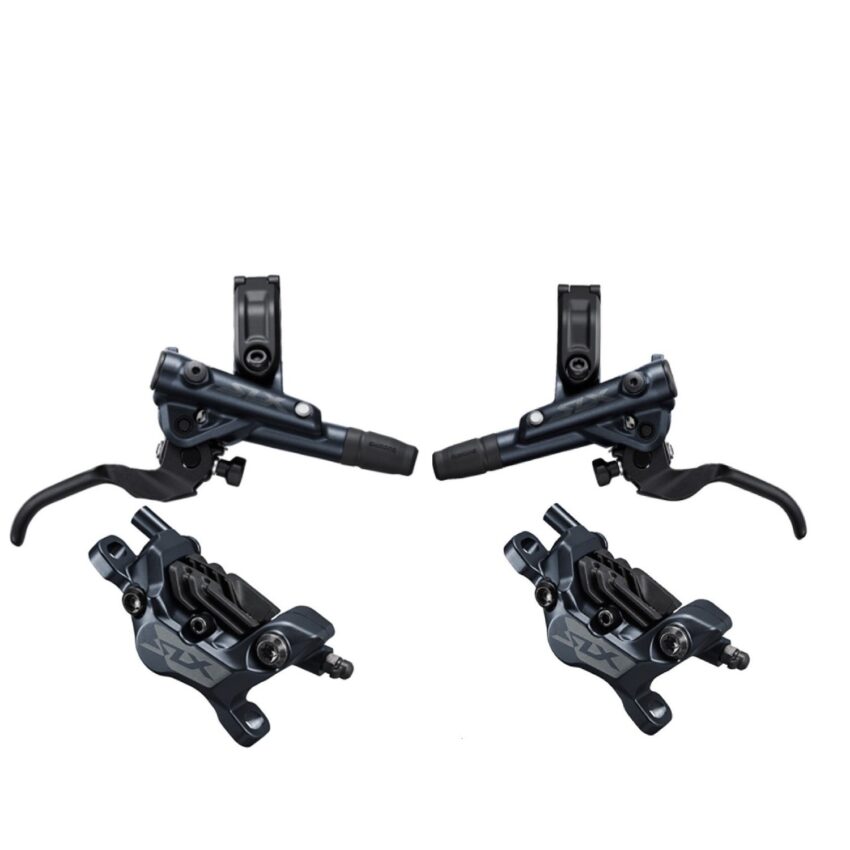 SHIMANO Freno a disco SLX anteriore+posteriore BL-M7100 + BR-MT7120 Enduro / Trail 4 pistoni