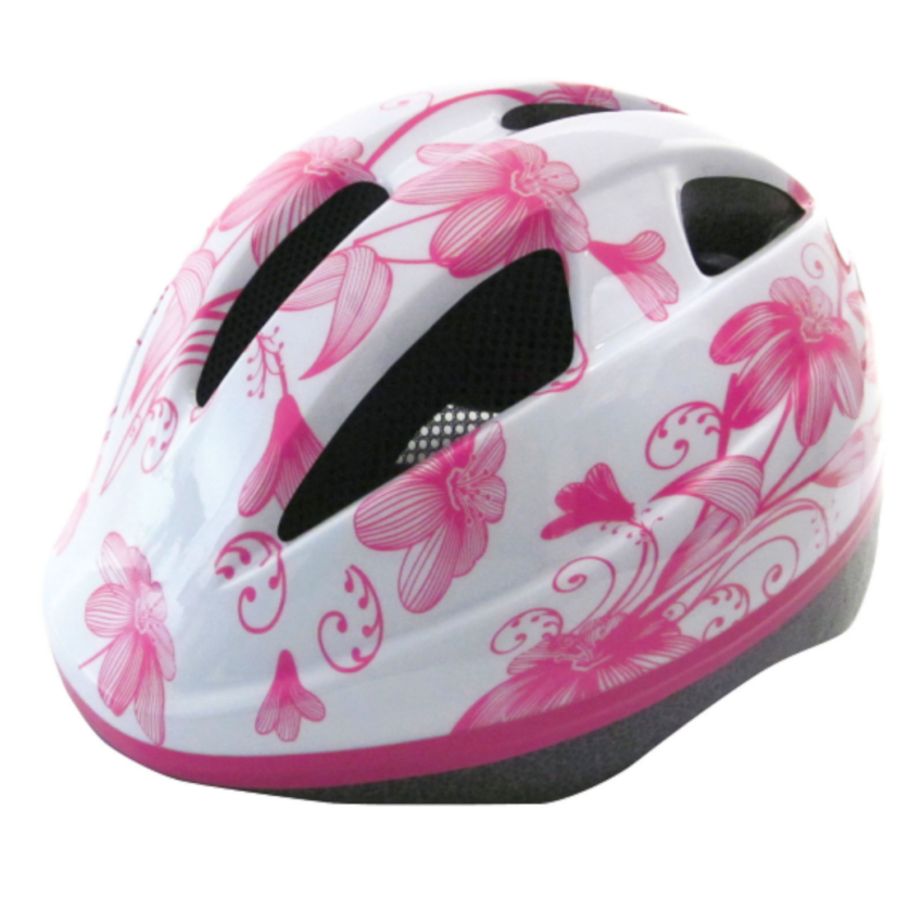 Casco Bimbi WAG Early Rider Flower Bianco